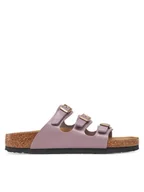 Klapki i japonki damskie - Birkenstock Klapki Florida 1029769 Fioletowy - miniaturka - grafika 1