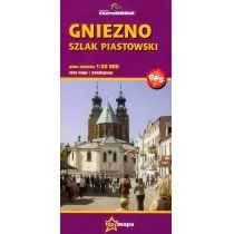 Cartomedia Gniezno Szlak Piastowski - plan miasta (skala: 1:20 000) - CartoMedia - Atlasy i mapy - miniaturka - grafika 1