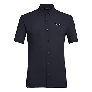 Koszulki męskie - Salewa Salewa męska koszulka Puez Minicheck2 Dry Shirt Premium Navy Size 52/X-Large 00-0000027736 - grafika 1