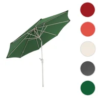 Parasole ogrodowe - Parasol ogrodowy N19, parasol ogrodowy, Ø 3 m, regulowany, poliester/aluminium 5 kg ~ antracytowy - miniaturka - grafika 1