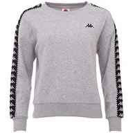Bluzy damskie - Kappa Damska bluza Ilary szary High-Rise Melange S - miniaturka - grafika 1