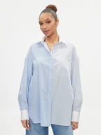 Koszule damskie - Replay Koszula W2136 .000.10338 Niebieski Comfort Fit - REPLAY - miniaturka - grafika 1