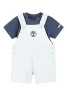 Kombinezony dla dzieci - Completo Bambino Timberland salopette + t-shirt - miniaturka - grafika 1