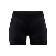 Spodnie damskie - Craft Essence Hot Pants damskie spodnie rowerowe czarny czarny XX-L - miniaturka - grafika 1