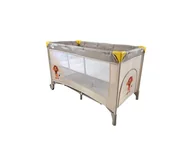 Łóżeczka i kojce - COSING - Łóżeczko turystyczne z regulacją ADAM Lion beżowe - miniaturka - grafika 1