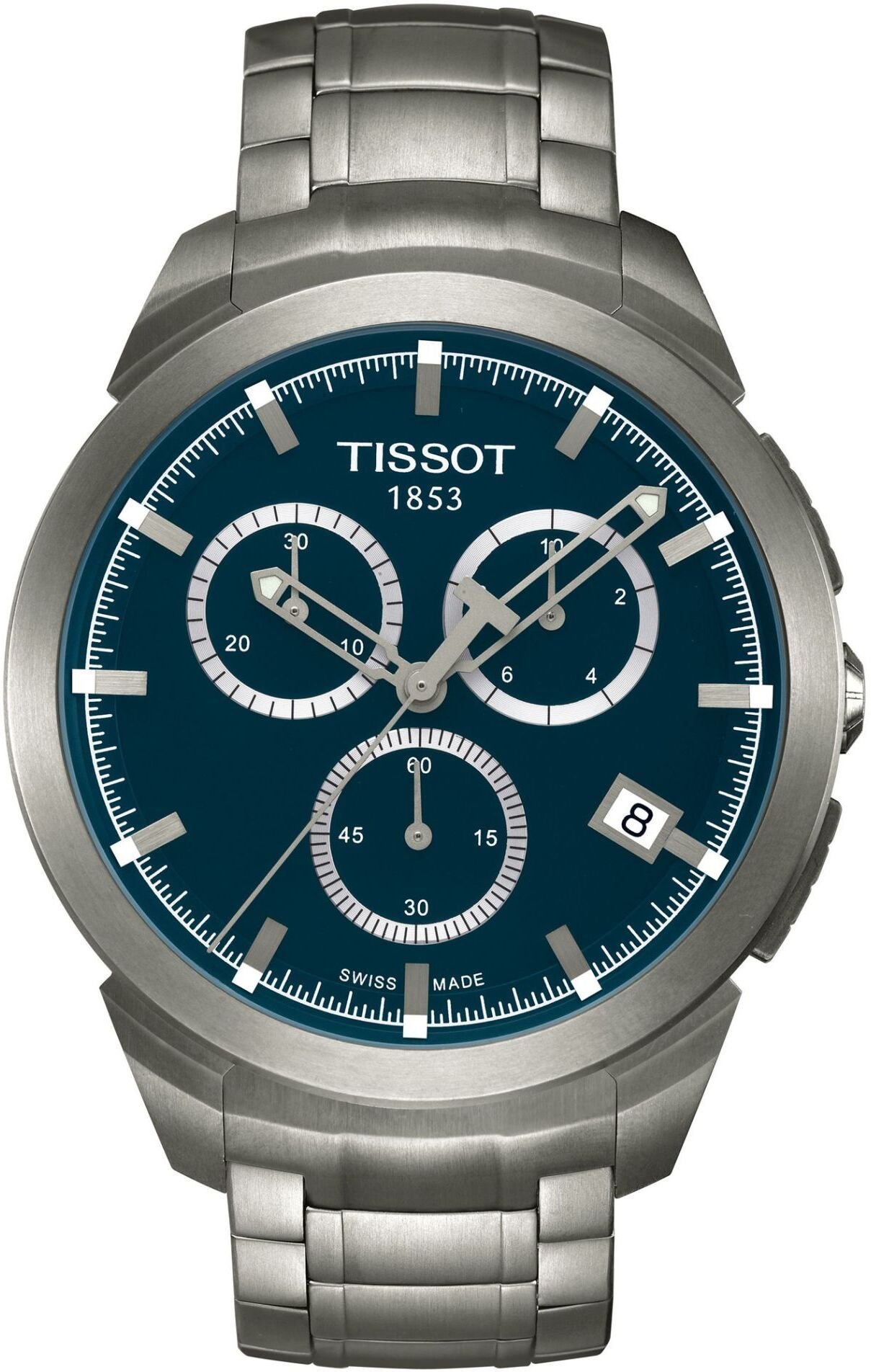 Zegarek Tissot Zegarek Męski Tissot Titanium Chronograph T069.417.44.041.00 43 mm