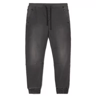 Spodnie męskie - Cropp - Szare jeansowe joggery chino - Szary - miniaturka - grafika 1