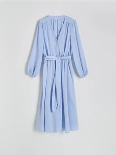 Reserved - Sukienka midi - jasnoniebieski - Sukienki - miniaturka - grafika 1