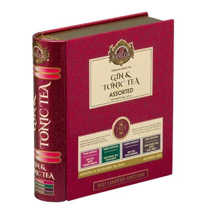 Zestaw herbat GIN & TONIC TEA RED LIMITED EDITION saszetki w puszce - 32 szt. - Herbata - miniaturka - grafika 1