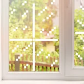 Naklejki na ścianę - Naklejki piksele na szybę kwadraty 149NW - miniaturka - grafika 1