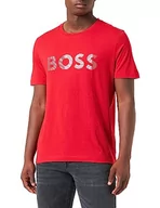 Koszulki męskie - BOSS T-shirt męski, Medium Red, XS - miniaturka - grafika 1