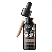 Podkłady do twarzy - Gosh Foundation Drops Podkład do twarzy 010 Tan, 30ml - miniaturka - grafika 1