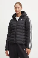 Kurtki damskie - adidas Originals kurtka damska kolor czarny zimowa IW5849 - miniaturka - grafika 1
