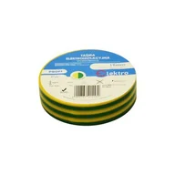 Taśmy izolacyjne i naprawcze - ELEKTRO Taśma izolacyjna wodoodporna 0,13 mm x 19 mm x 20 m żółto-zielona - miniaturka - grafika 1