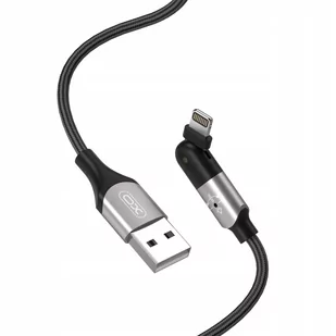 XO XO kabel NB176 USB - Lightning 2.4A 1,2m czarny ruchome złącze 8_2274988 - Kable - miniaturka - grafika 1