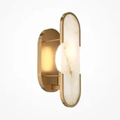Lampy ścienne - Marmo kinkiet 1-punktowy złoty MOD099WL-01G3 - miniaturka - grafika 1