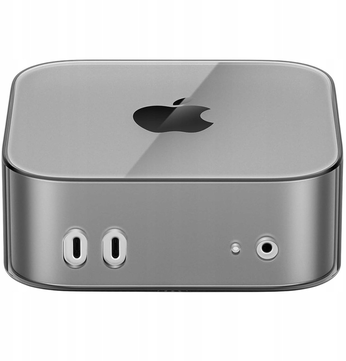 Orico Etui na MacMini M4, przezroczyste TPU, czarne TP24-1-BK-EP