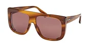 Okulary przeciwsłoneczne - MaxMara Eileen Okulary damskie, Dark Brown/Inne, 60/15/135 - miniaturka - grafika 1