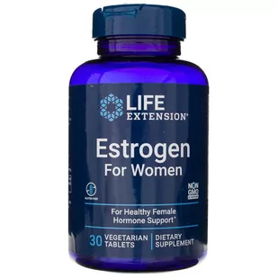 Life Extension, Estrogen dla kobiet, 30 tab. - Witaminy i minerały Life Extension, Estrogen dla kobiet, 30 tab. - Witaminy i minerały - miniaturka - grafika 1