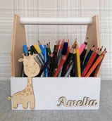 Przyborniki na biurko - Przybornik na kredki PK210 - miniaturka - grafika 1