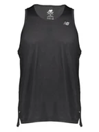 Koszulki sportowe męskie - New Balance Top sportowy "Impact Run" w kolorze czarnym - miniaturka - grafika 1