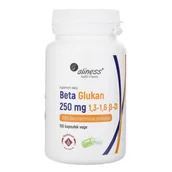 Przeziębienie i grypa - MEDICALINE Aliness Beta Glukan 250 mg x 100 kaps - miniaturka - grafika 1