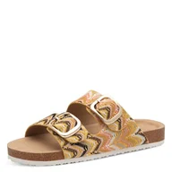 Klapki i japonki damskie - s.Oliver Klapki damskie 5-27107-44, żółty, 39 EU - miniaturka - grafika 1