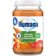 Dania dla dzieci - Humana Obiadek warzywa z makaronem po 6. miesiącu 100 % Organic 190 g - miniaturka - grafika 1