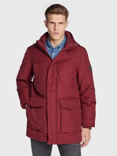 Tommy Hilfiger Kurtka puchowa Rockie MW0MW27689 Bordowy Regular Fit - Kurtki męskie - miniaturka - grafika 1