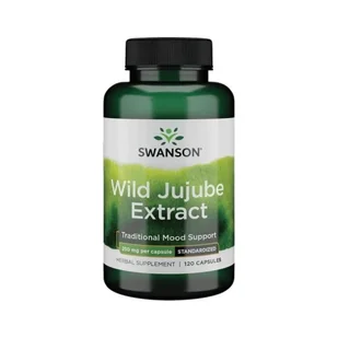 Wild Jujube extract 120 kaps. (Swanson) - Suplementy naturalne - miniaturka - grafika 1