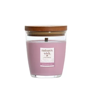 Świeca zapachowa w szkle Woodlande & Rose Woodwick - Świece - miniaturka - grafika 2