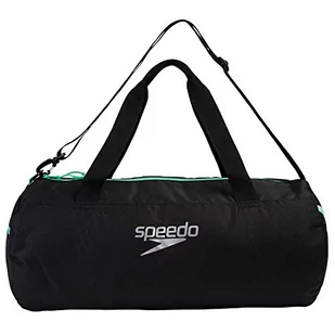 Speedo Duffelbag, black/green glow 2021 Plecaki i torby pływackie 68-09190D712-OSFA - Torby sportowe - miniaturka - grafika 1