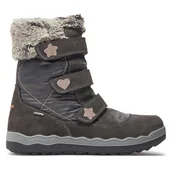 Buty dla dziewczynek - Śniegowce Primigi 6880200 D GORE-TEX Szary - miniaturka - grafika 1