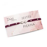 Bransoletki - Bransoletka nieskończoność BA3875 - miniaturka - grafika 1