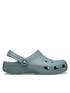 Crocs Klapki Classic 10001 Zielony - Klapki i japonki męskie - miniaturka - grafika 1