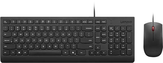 Klawiatura Lenovo 4X31R64409, Full-size 100%, Wired, USB, Black