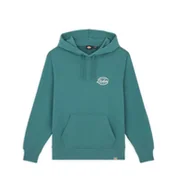 Bluzy męskie - felpa uomo dickies globe hoodie - dk0a85sr0 ln1 green - miniaturka - grafika 1