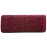 Ręczniki - Eurofirany B.B. CHOCZYŃSCY SPÓŁKA JAWNA Ręcznik Kąpielowy Gładki2 (36) 30 x 50 Bordowy 1219249 - miniaturka - grafika 1