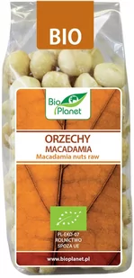 BIO Orzechy macadamia 200g BIO PLANET - Bakalie - miniaturka - grafika 1