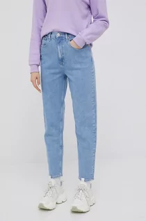 Spodnie damskie - Tommy Jeans jeansy BF6132 damskie high waist - grafika 1