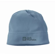 Czapki męskie - Czapka polarowa Jack Wolfskin REAL STUFF BEANIE elemental blue - ONE SIZE - miniaturka - grafika 1