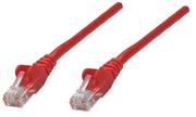 Patchcordy - Intellinet Cat6 UTP 5m Red kabel sieciowy Czerwony U/UTP (UTP) 343367 - miniaturka - grafika 1