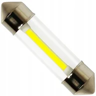 Żarówki samochodowe - Led C5W Szklana Żarówka Rurkowa Cob Włókno 36 mm - miniaturka - grafika 1