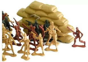 LEANToys Duży Zestaw Militarny Wojskowy Żołnierze 71 Części 3631 - Figurki dla dzieci - miniaturka - grafika 1