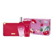 Zestawy perfum damskich - Escada Cherry In Japan zestaw - woda toaletowa 100 ml + balsam do ciała 150 ml + kosmetyczka - miniaturka - grafika 1
