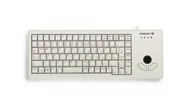 Klawiatury - COMPACT TRACKBALL KEYBOARD GREY/ - miniaturka - grafika 1
