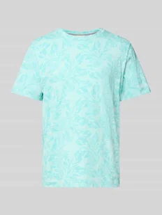 T-shirt o kroju regular fit z czystej bawełny - Koszulki męskie - miniaturka - grafika 1