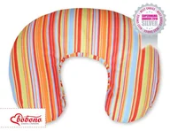 Poduszki do karmienia - Poduszka rogal- Fasolka do karmienia- Wiszące serduszka paseczki pomarańczowe - miniaturka - grafika 1