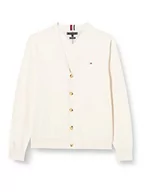 Swetry męskie - Tommy Hilfiger Kardigany męskie, Postarzana biel, M - miniaturka - grafika 1