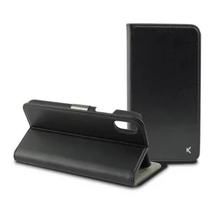 Case Folio na telefon komórkowy Iphone Xs Max KSIX Czarny - Etui i futerały do telefonów - miniaturka - grafika 1